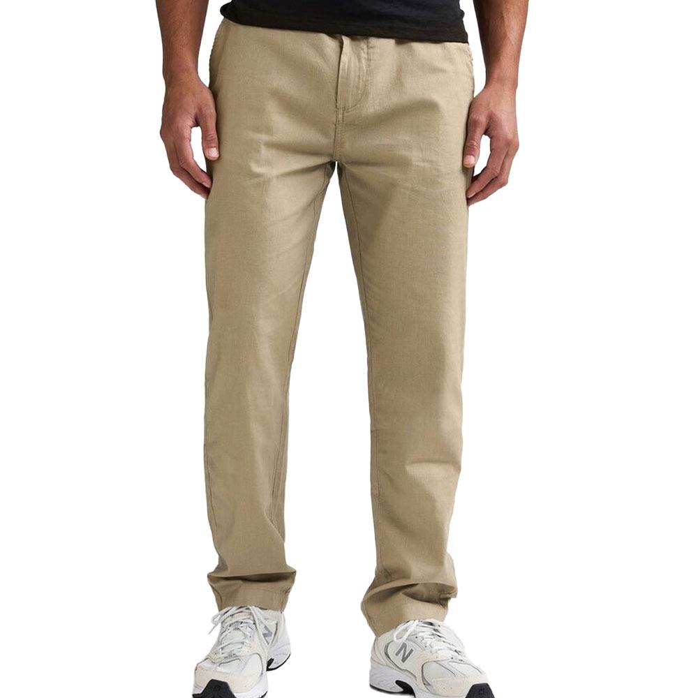 Pantalon Fluide Beige Foncé Homme Petrol Industries Trouser pas cher