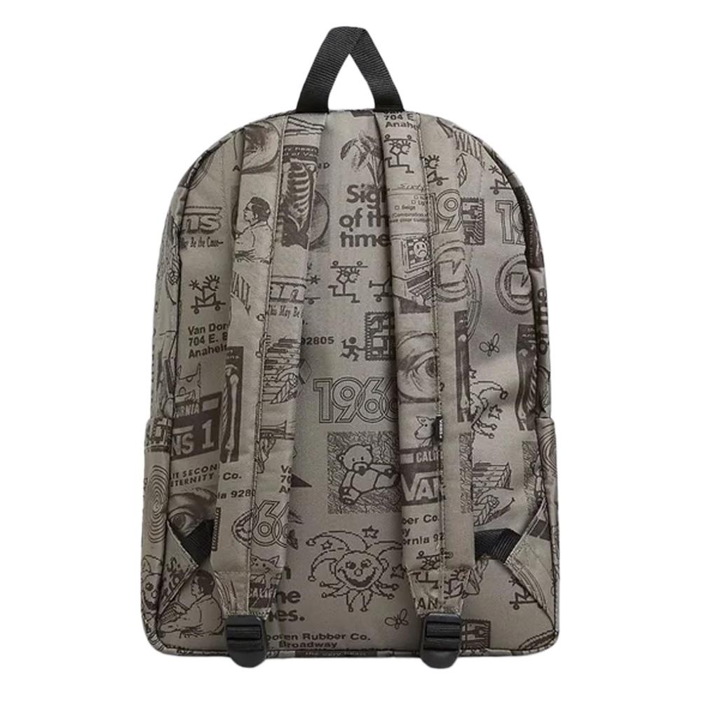 Sac à Dos Gris/Noir Homme Vans Old Skool vue 2