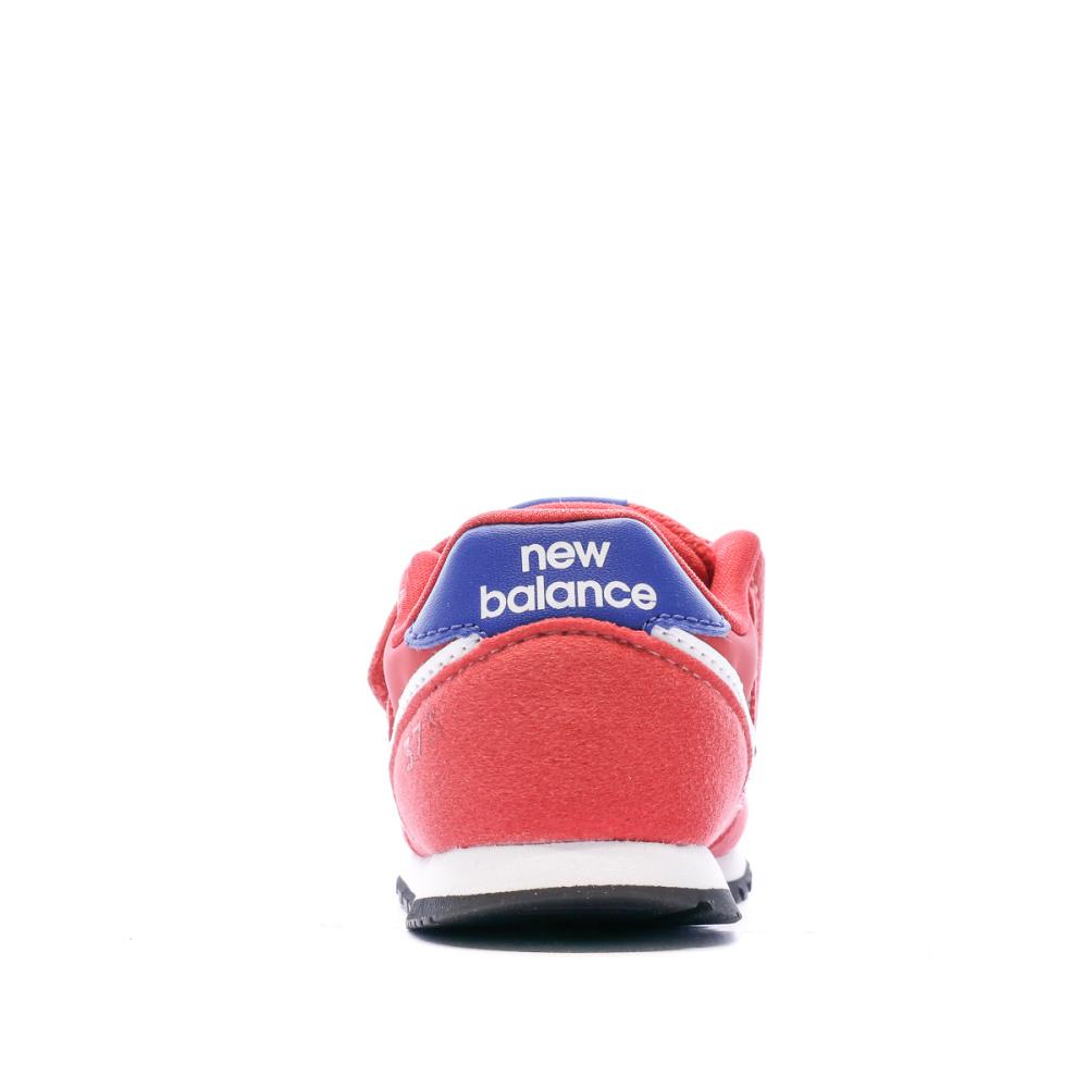 Baskets Rouges Bébé Garçon New Balance 373 vue 3