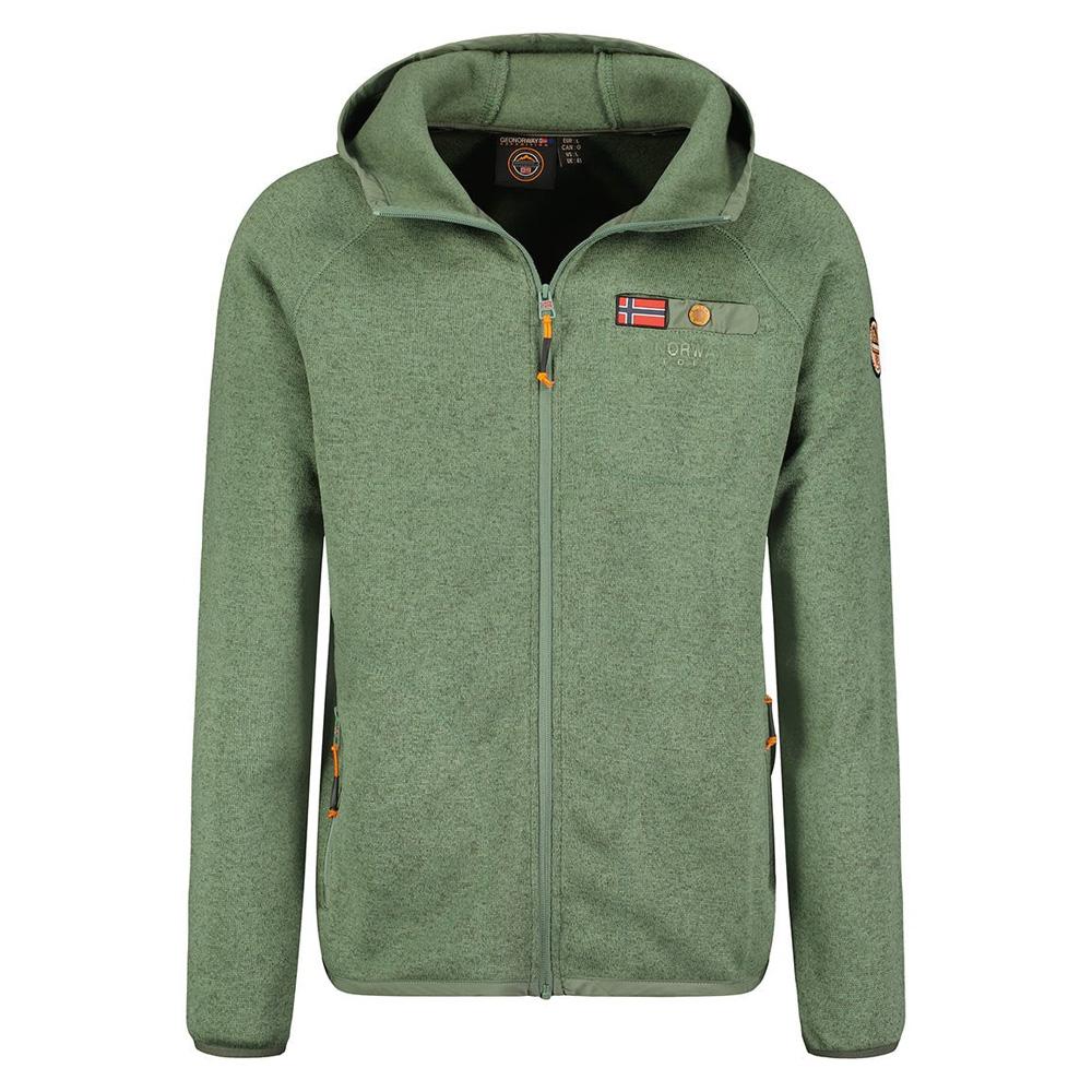 Veste Kaki Homme Geographical Norway Tiparni Almond pas cher