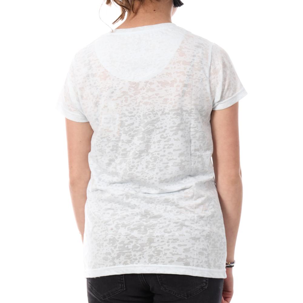 T-shirt Bleu Clair Femme Von Dutch Classic vue 2