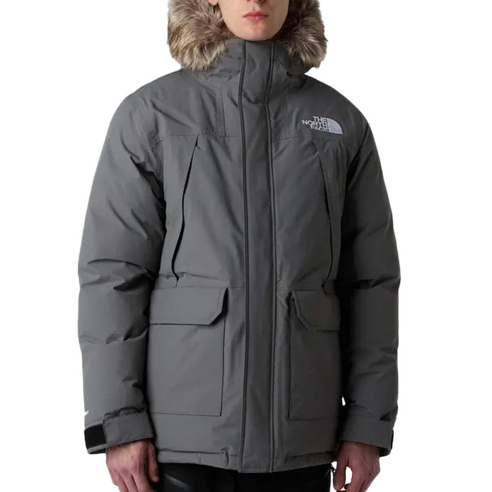 Parka Grise Homme The North Face Mcmurdo pas cher