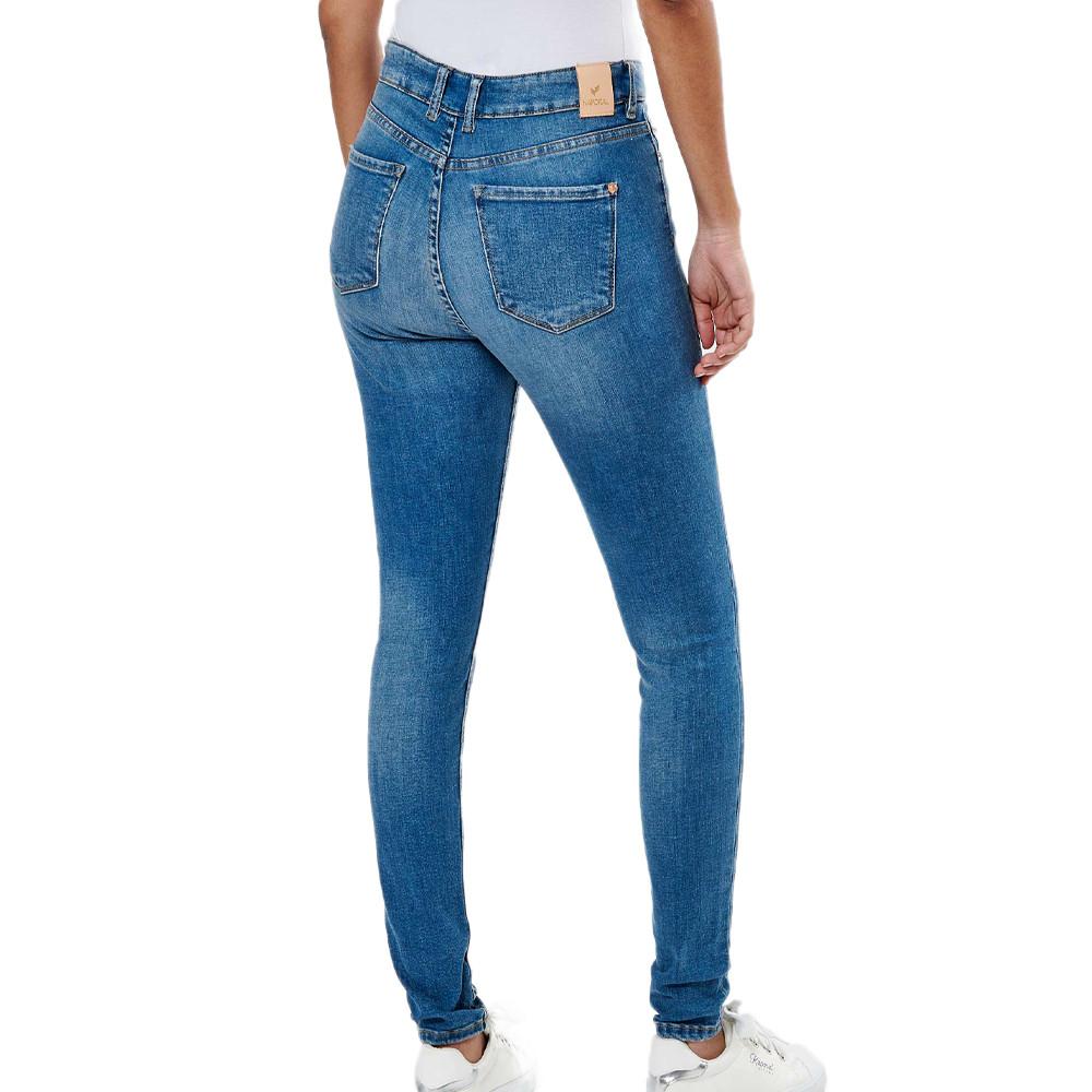 Jean Skinny Bleu Femme Kaporal Jenae vue 2