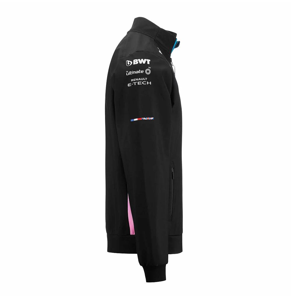 Veste Noire Garçon Kappa Amdacy Alpine F1 vue 3