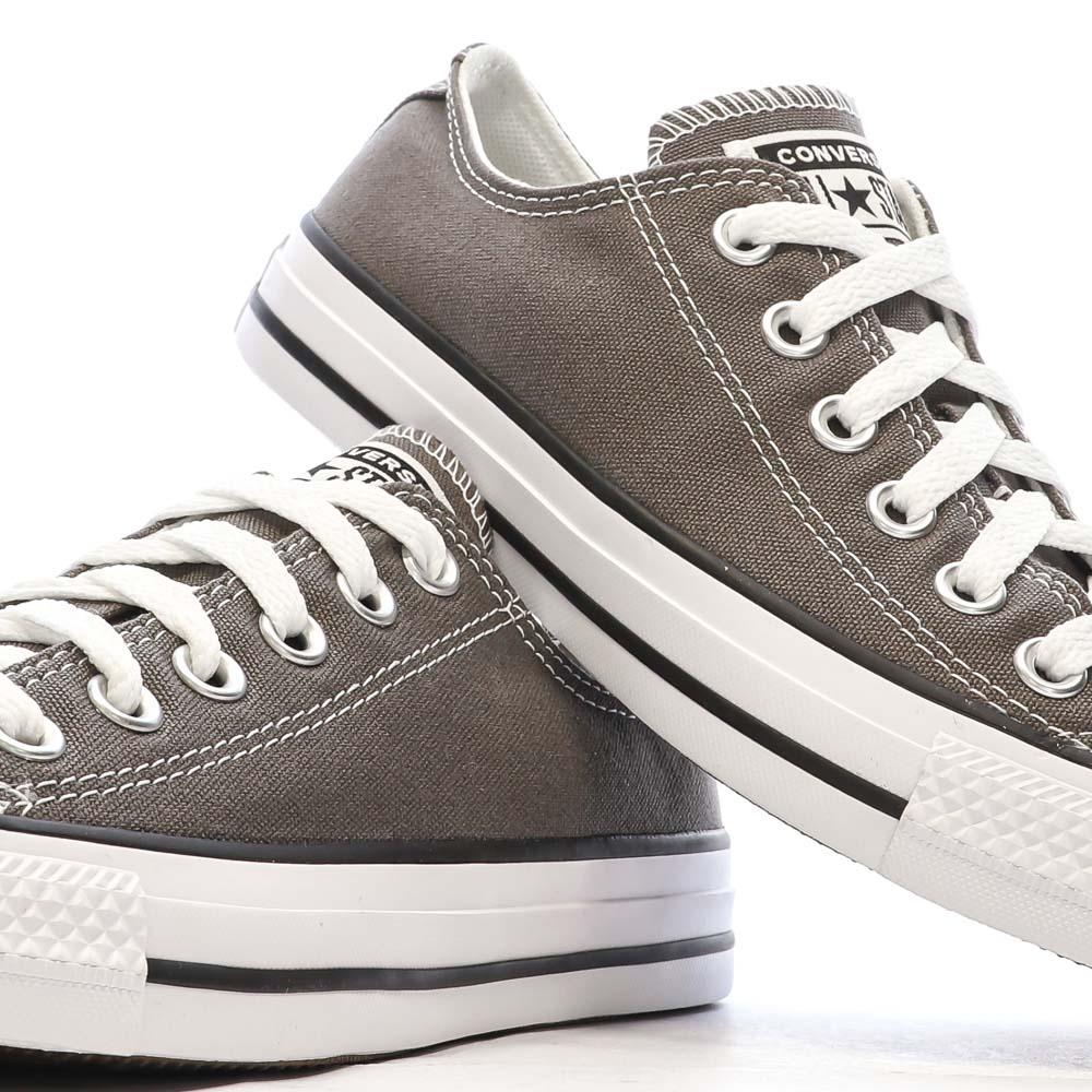 All Star Baskets Gris Foncé Homme/Femme Converse vue 8