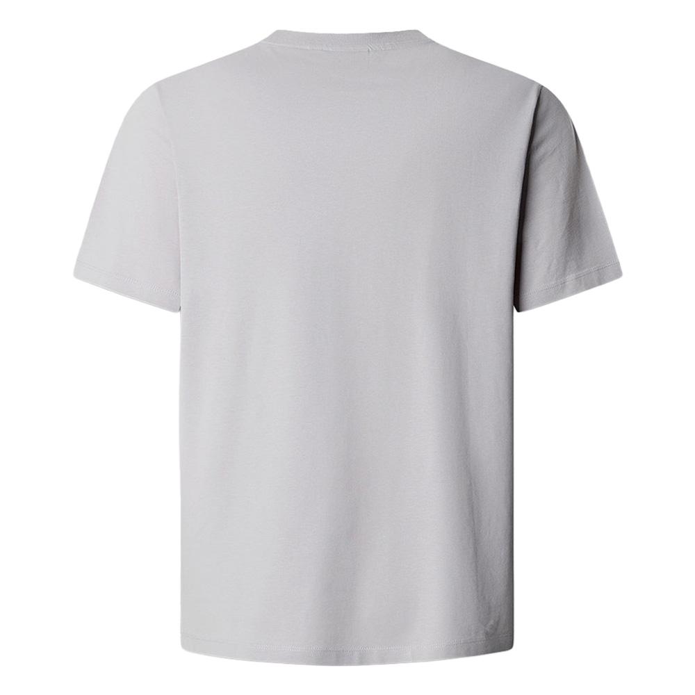 T-Shirt Gris Clair Homme Pepe jeans Contrast Connor vue 2