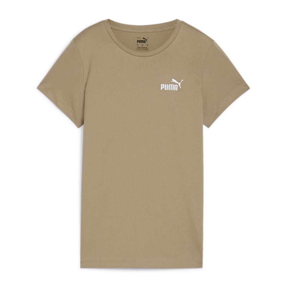 T-shirt Beige Femme Puma Ess+ Embroid pas cher