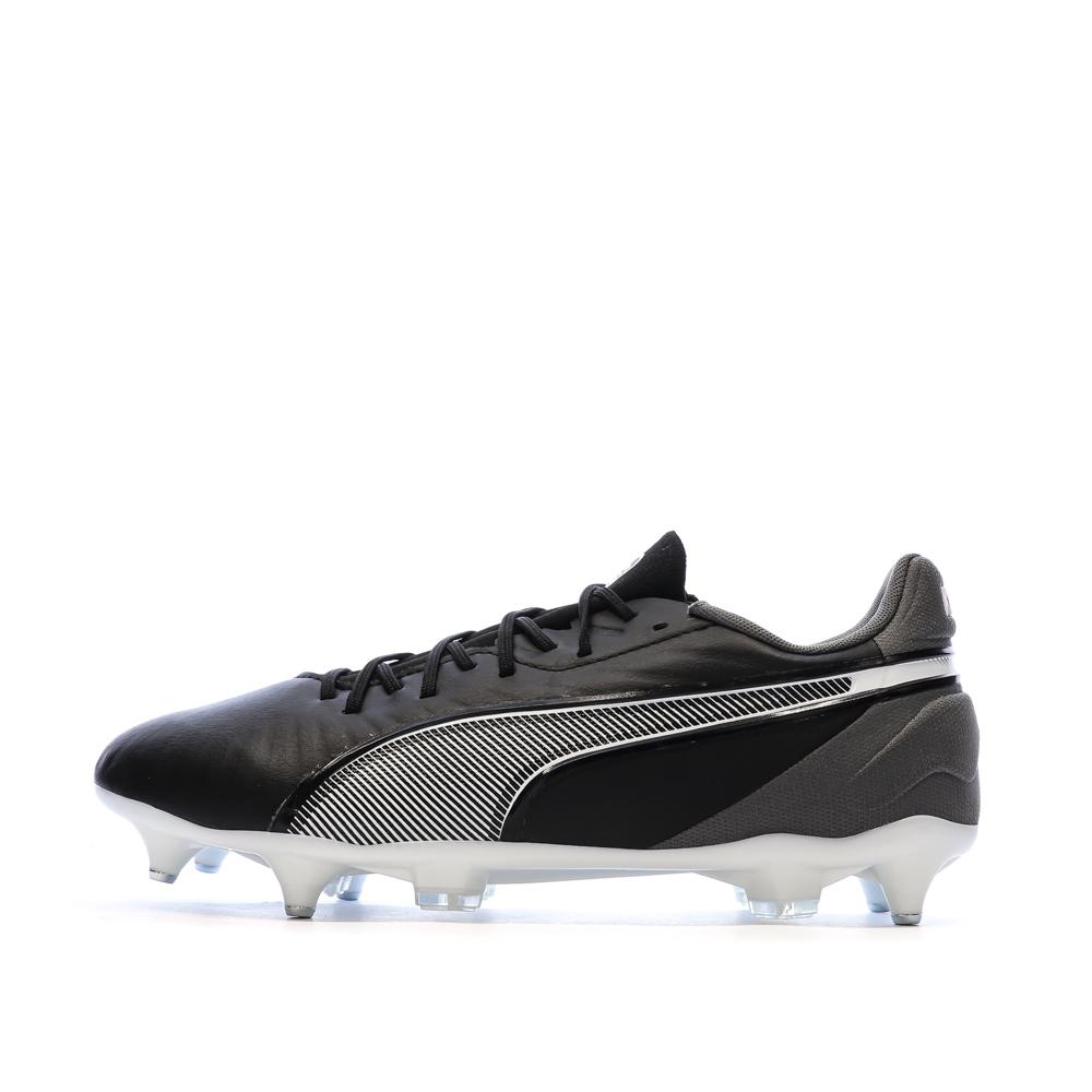 Chaussures de football Noires Homme Puma King Match Mxsg pas cher