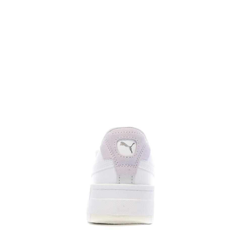 Baskets Blanche/Mauve Femme Puma Cali Dream vue 3