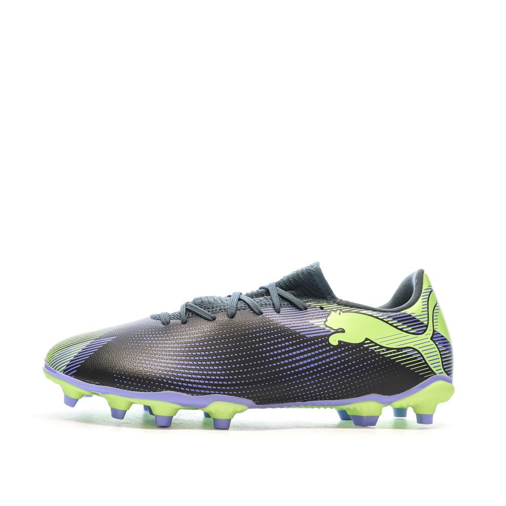 Chaussures de Foot Violet/Jaune Homme Puma Future 7 Play FG/AG pas cher