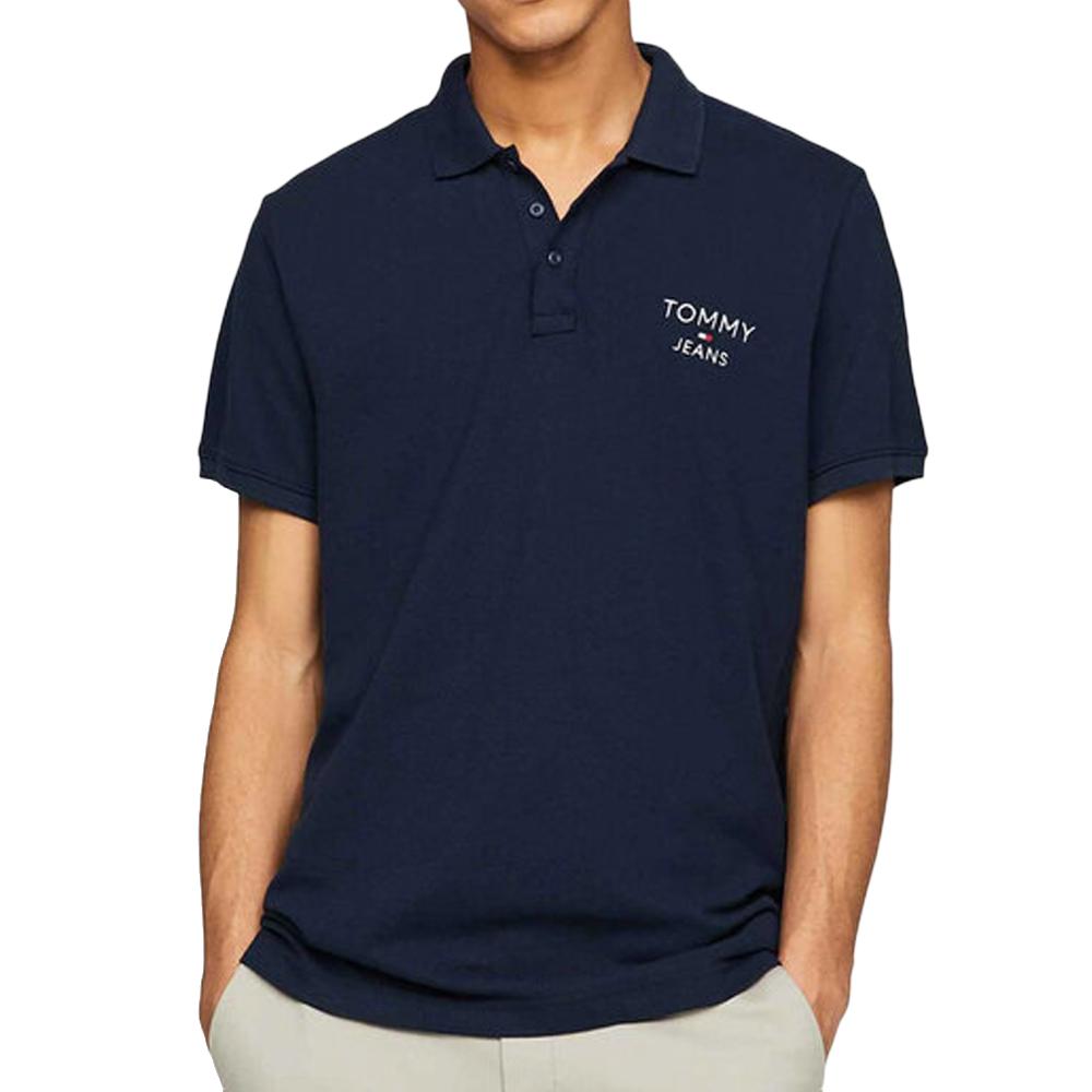 Polo Marine Homme Tommy Hilfiger DM0DM18927 pas cher