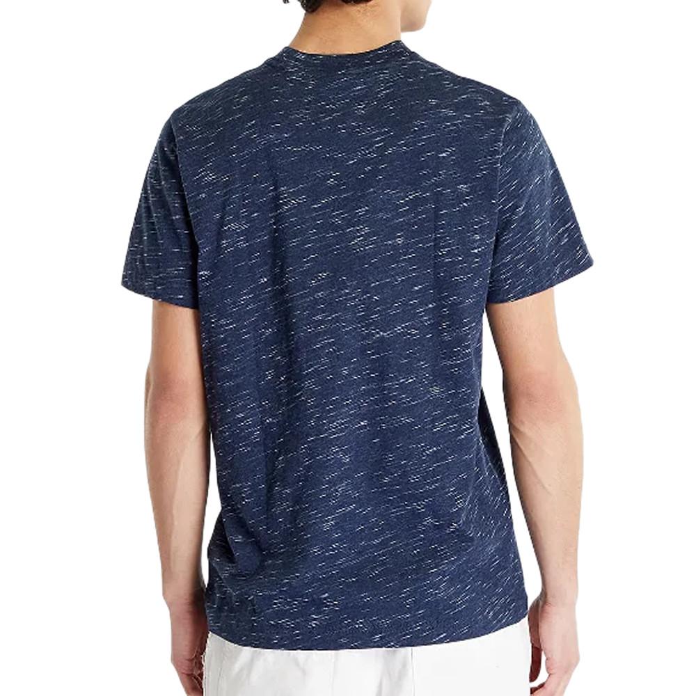 T-shirt Marine Homme Tommy Hilfiger Heathered vue 2