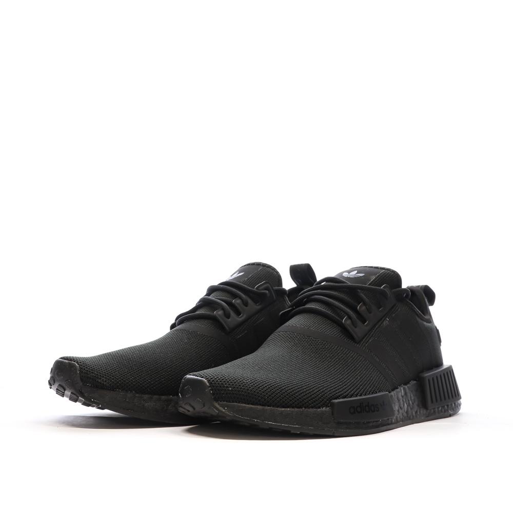 Baskets Noires Homme Adidas NMD R1 vue 6