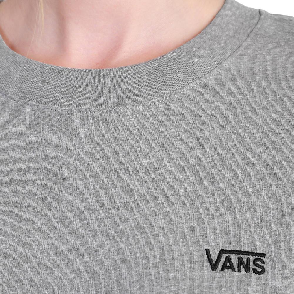 T-shirt Gris Femme Vans Boxy vue 3