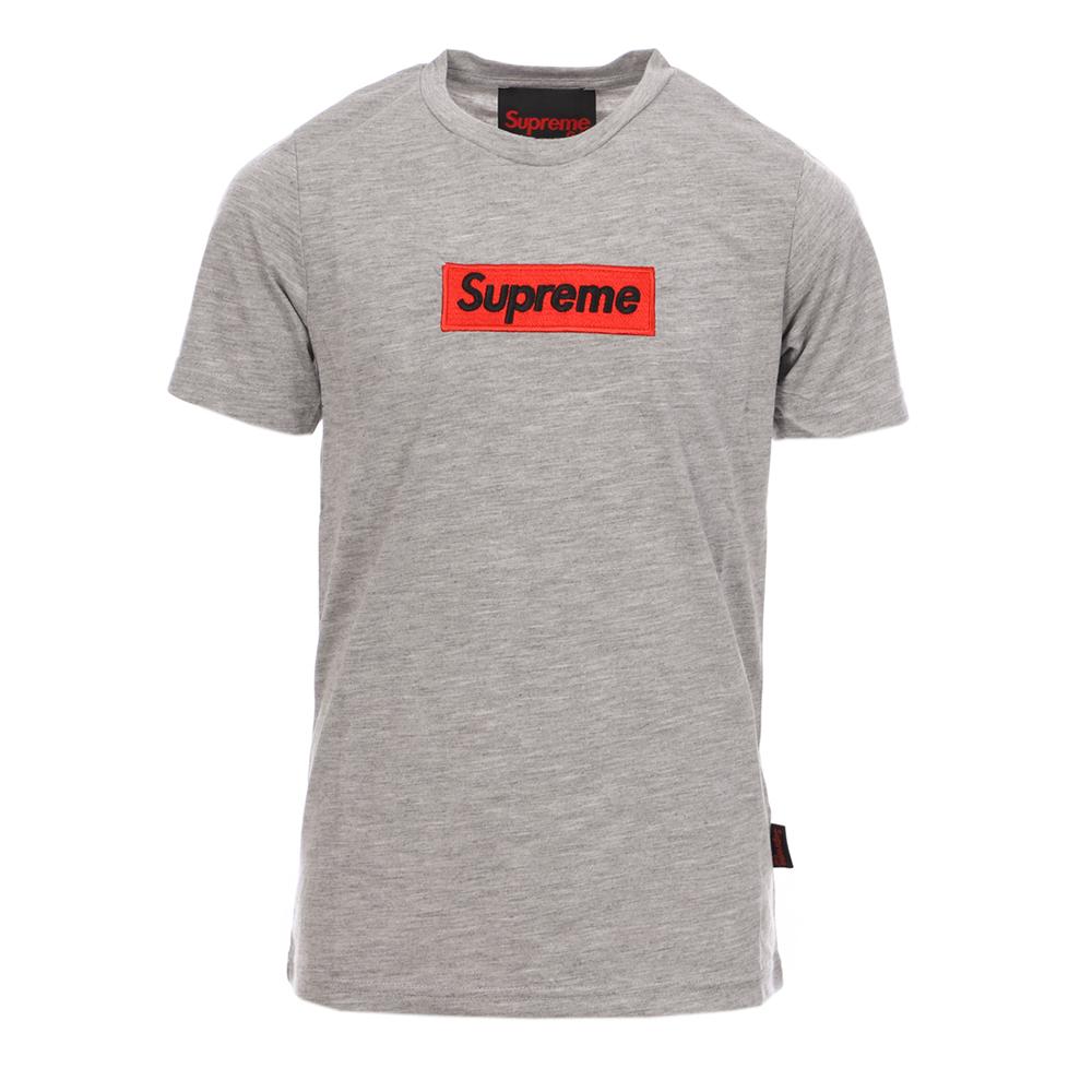 T-shirt Gris Garçon Supreme Grip Bernd pas cher