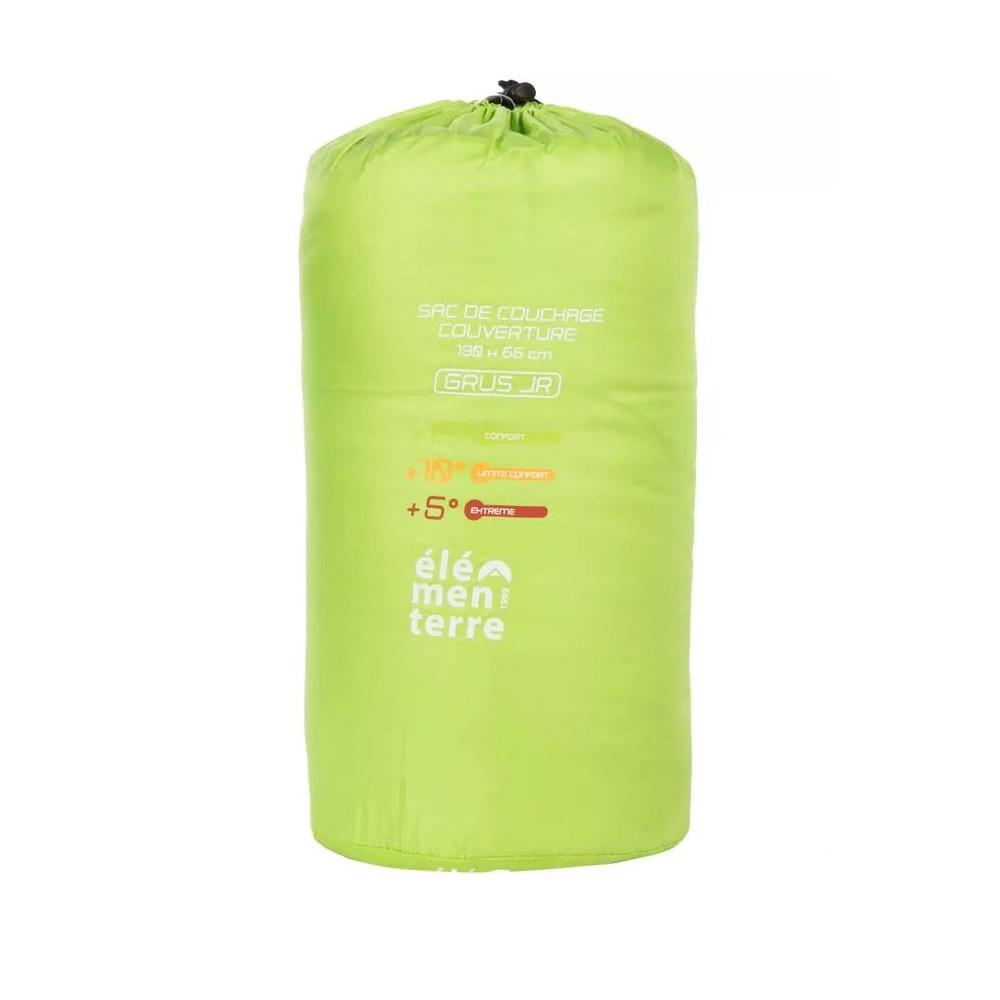 Sac de Couchage Vert Enfant Élémenterre Junior pas cher