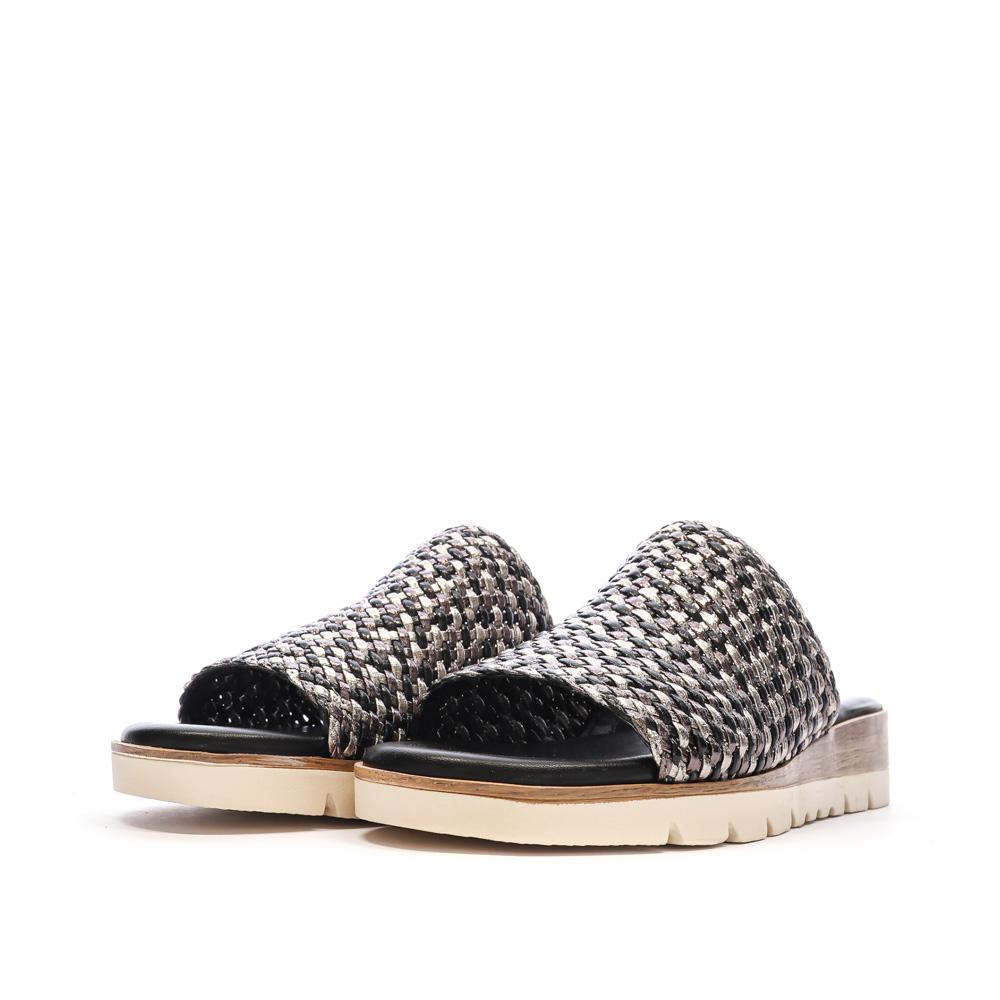Claquettes Noir/Argent Femme XTI 143881 vue 6