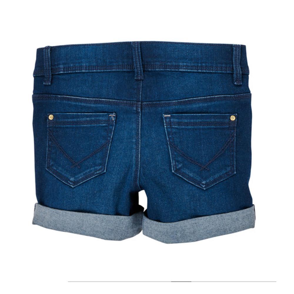 Short Bleu Foncé Fille Name it Frose vue 2
