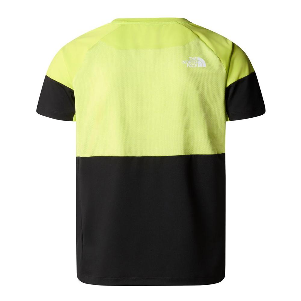 Maillot de Sport Jaune/Noir Homme The North Face Bolt Tech vue 2
