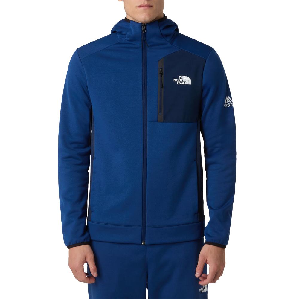 Veste Bleu Homme The North Face Fleece pas cher