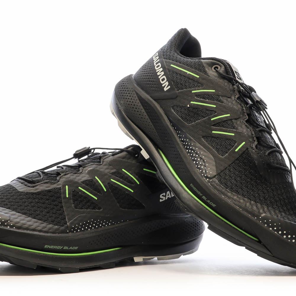 Chaussures de trail Noires Homme Salomon Pulsar vue 7