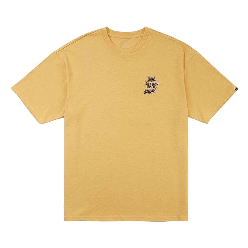 T-Shirt Jaune Homme Vans Racoon pas cher
