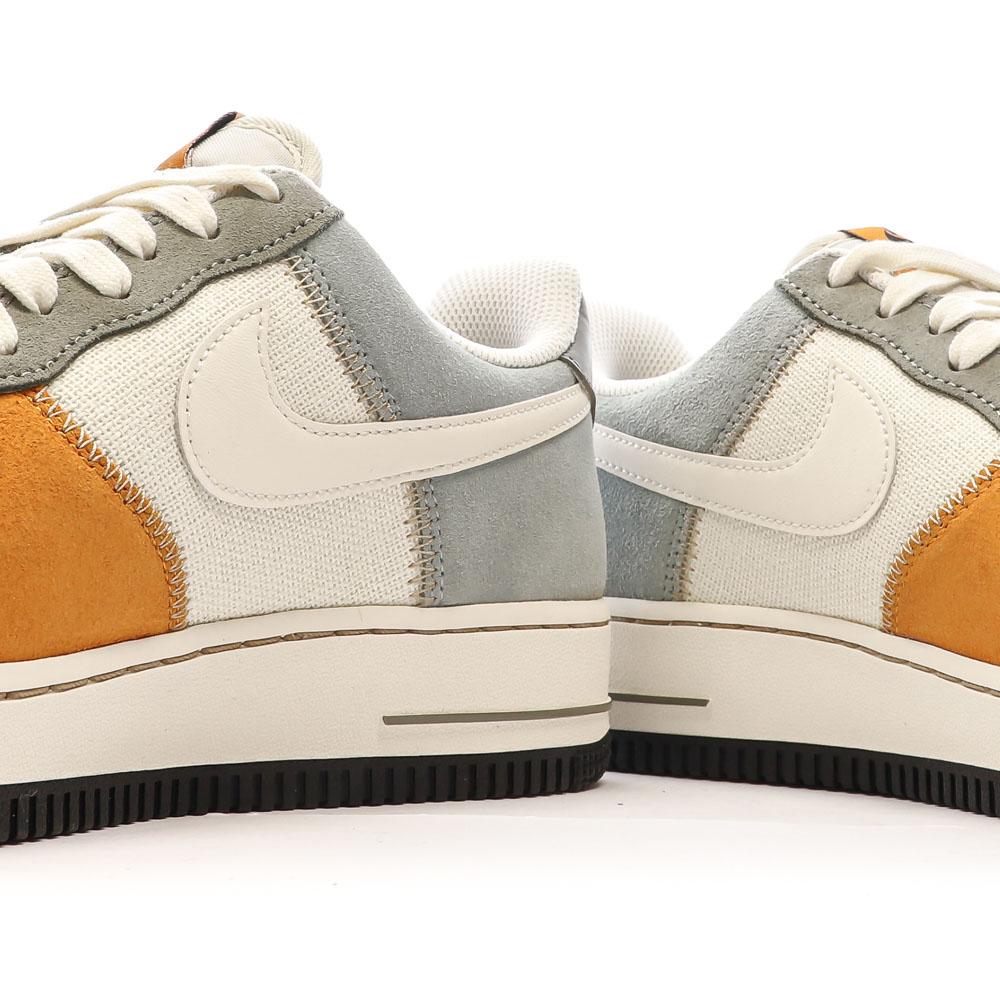 Air Force 1 Baskets Ecru/Bleu/Orange Homme Nike vue 7