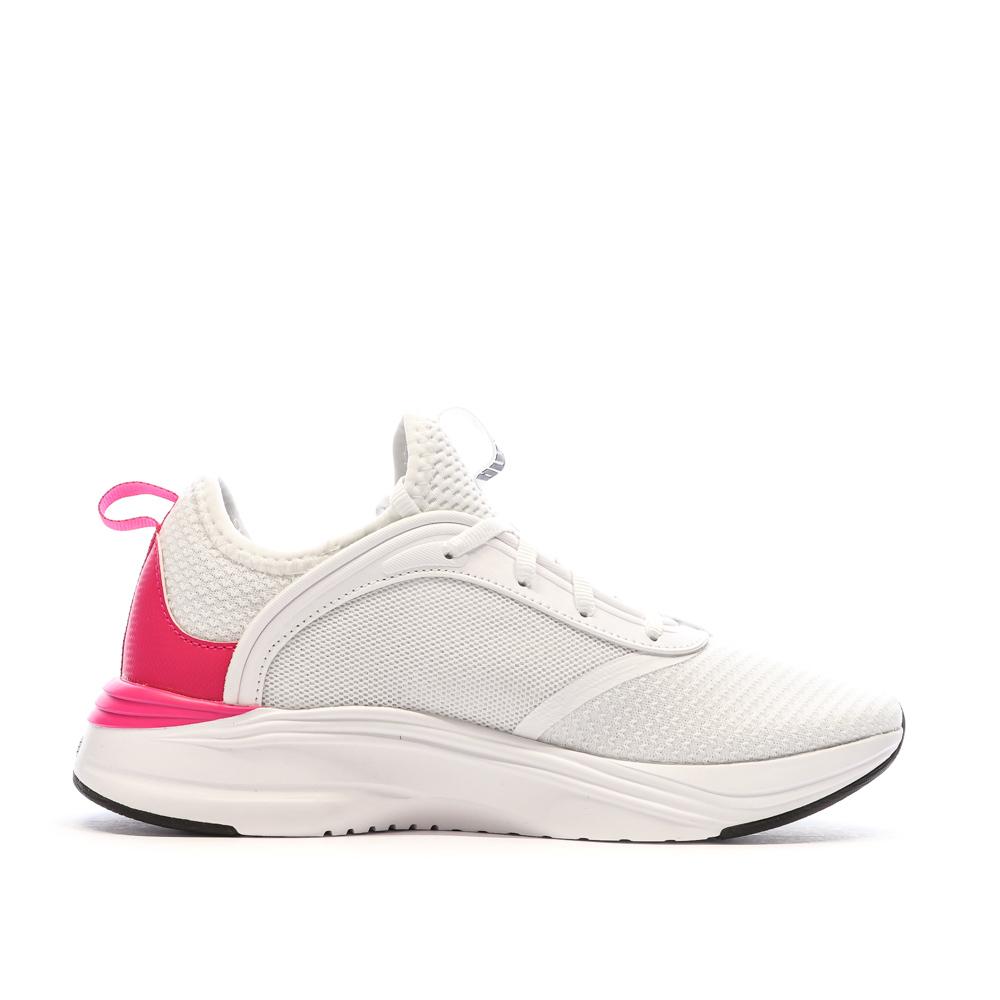 Chaussures De Running Blanc/Rose Femme Puma Softride Ruby vue 2