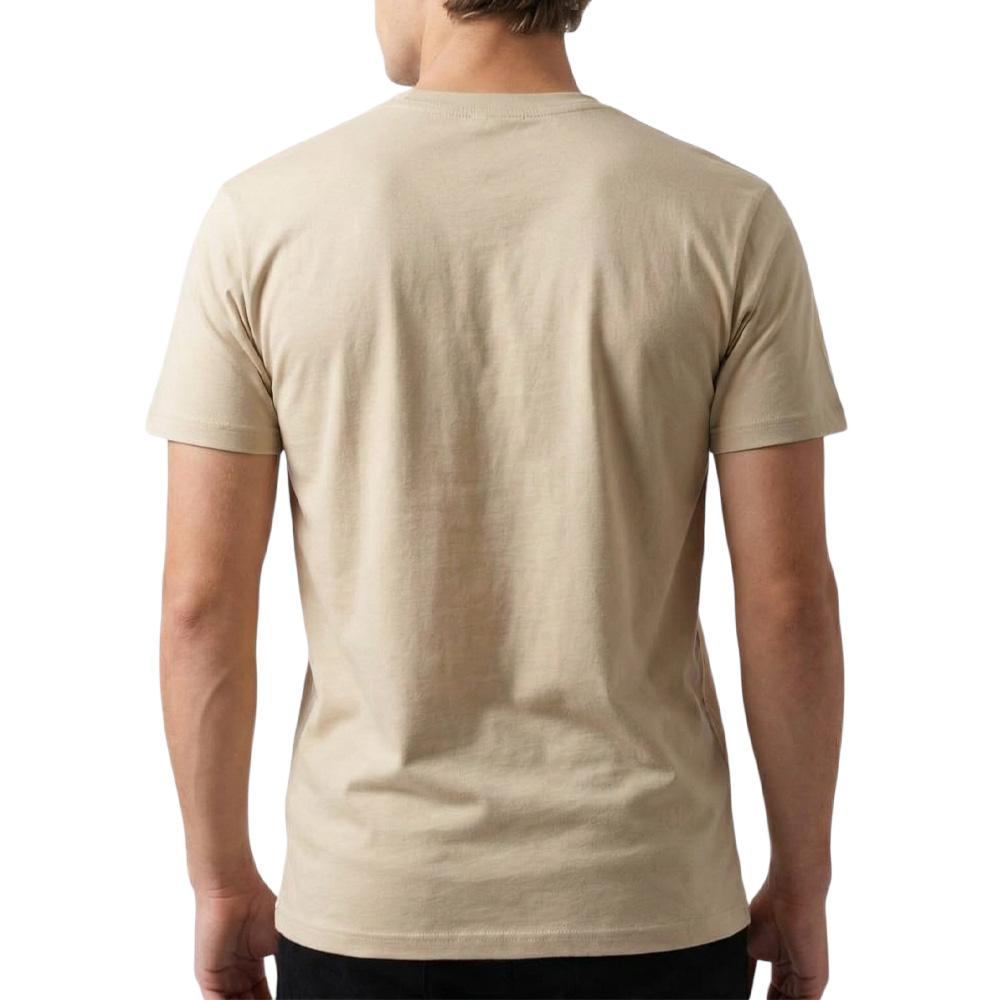 T-Shirt Beige Homme Lee Cooper GLC2051 vue 2