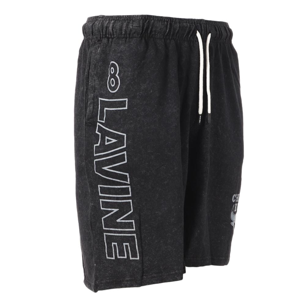 Short Gris Chiné Homme NBA Chicago Bulls Threat Active vue 2