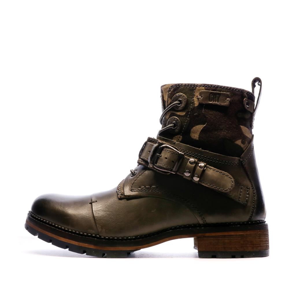 Bottines Kaki Homme CR7 La Paz pas cher