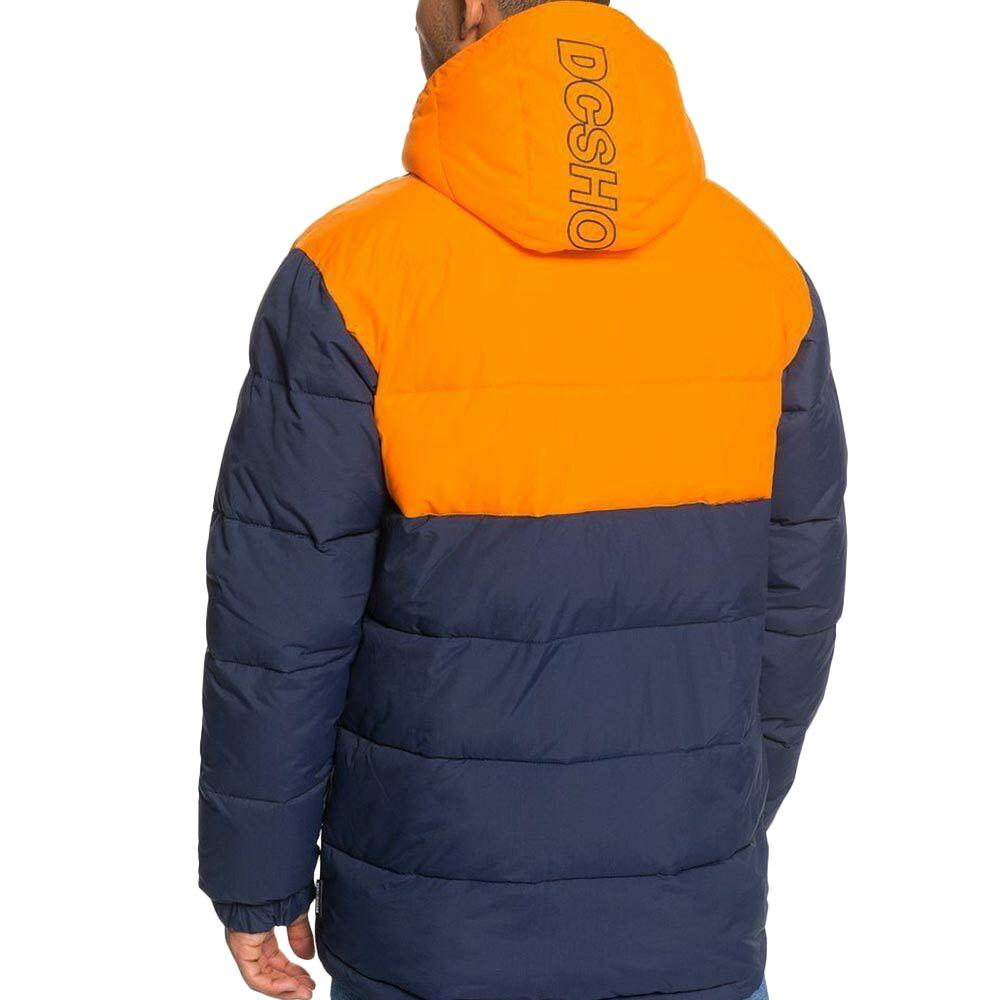 Doudoune Orange/Marine Homme DC Shoes Straffen vue 2