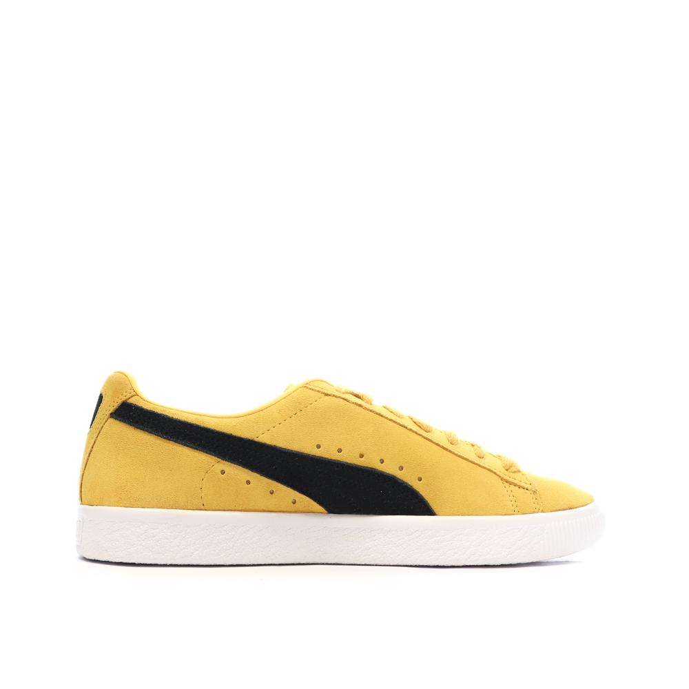 Baskets Jaunes Homme Puma Clyde Og vue 2