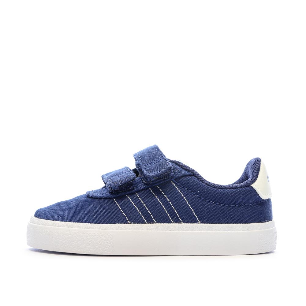 Baskets Marine Garçon Adidas Vulcraid3r pas cher