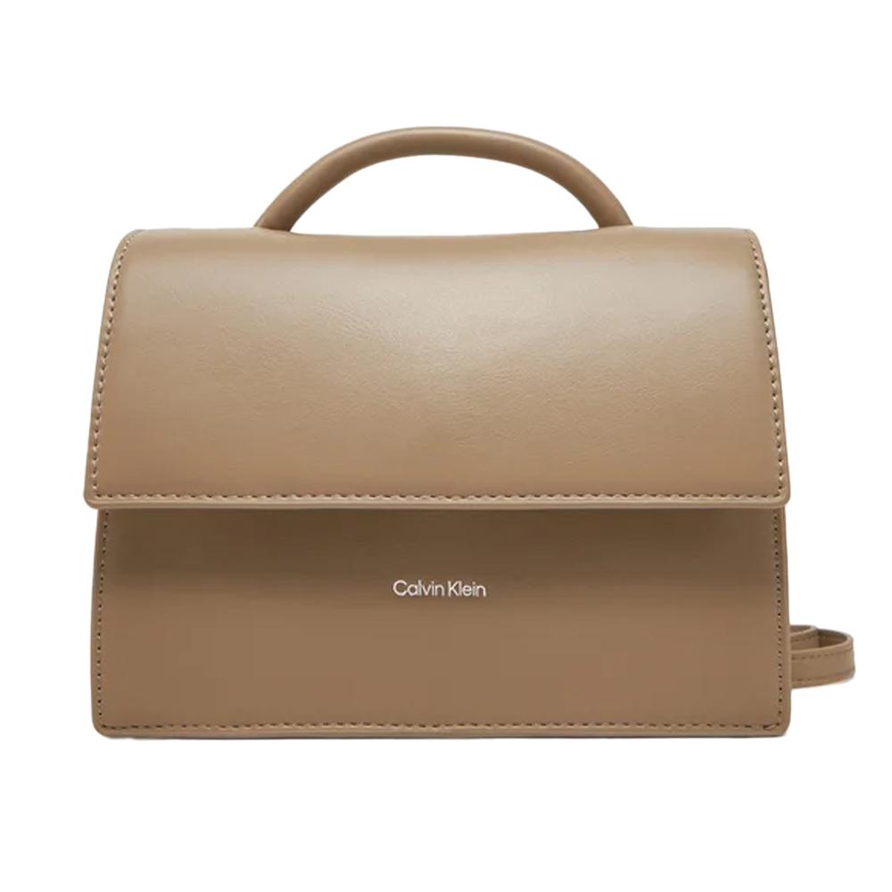 Sac à Main Beige Femme Calvin Klein Jeans Handle pas cher