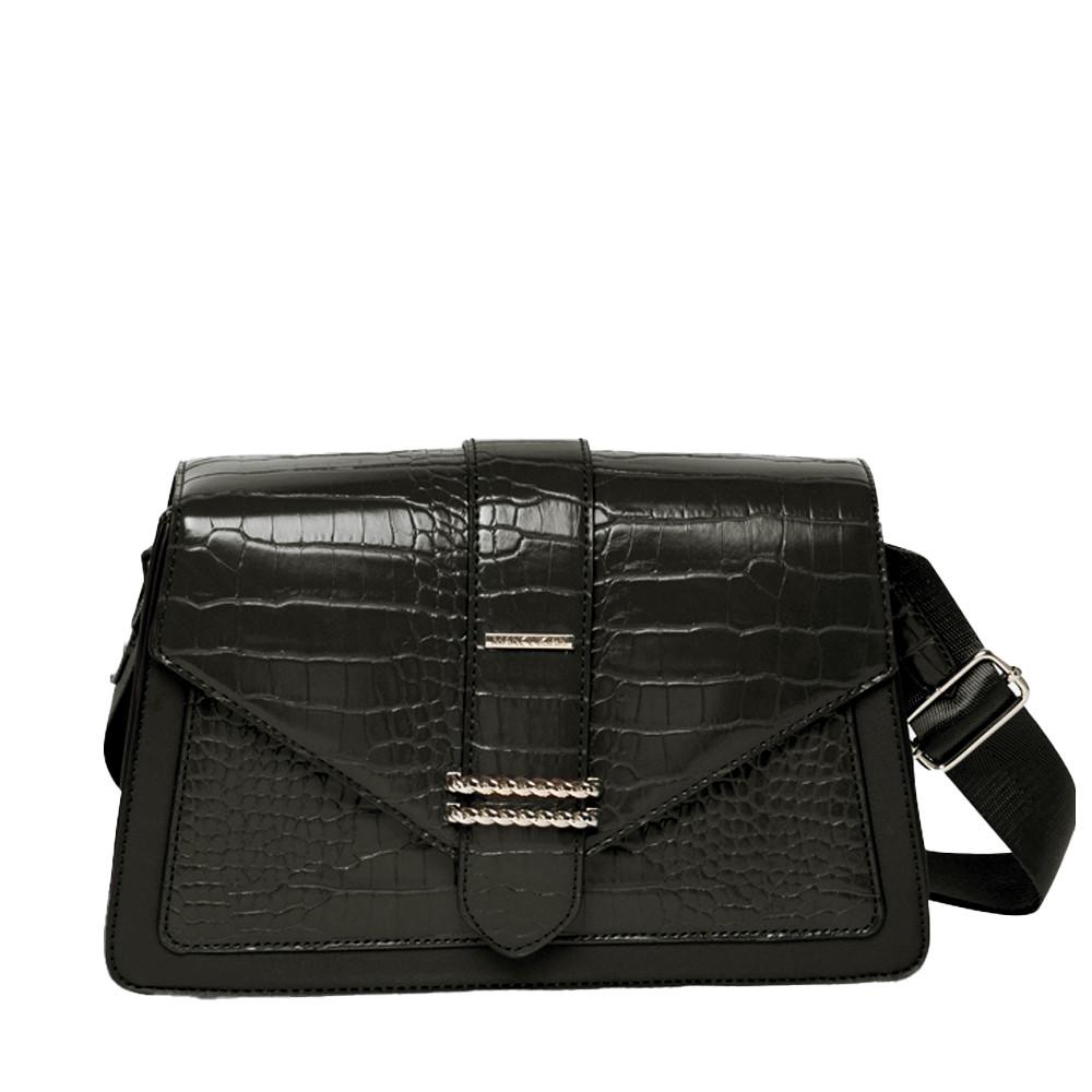 Sac Bandoulière Noir Femme Manoukian Romeo pas cher