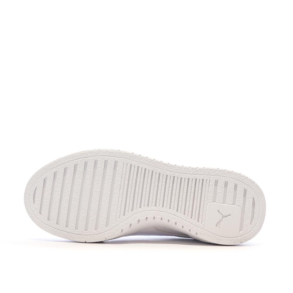 Baskets Blanches/Bleu Fille Puma Ca Pro vue 5