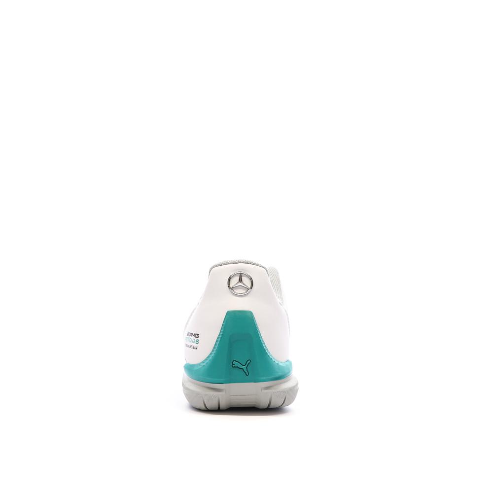Baskets Blanches/Turquoises Homme Puma Mercedes Cat Decima Puma vue 3
