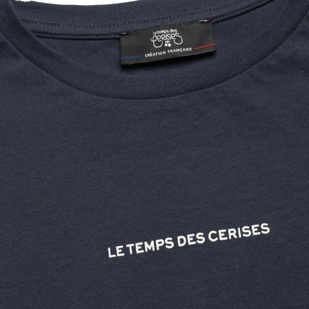 T-shirt Marine Fille Le Temps Des Cerises Catigi vue 2