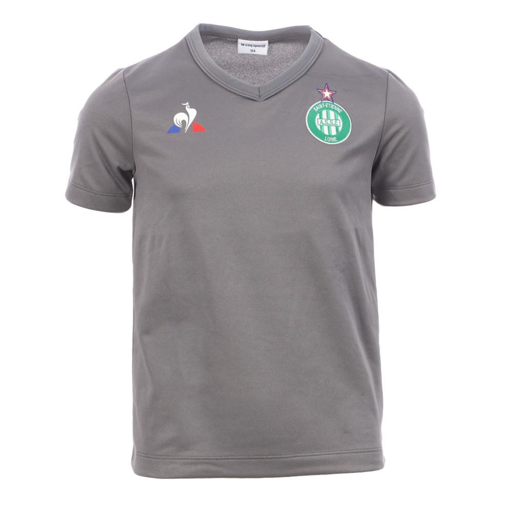 AS Saint-Etienne Maillot Training Gris Junior Le Coq Sportif pas cher
