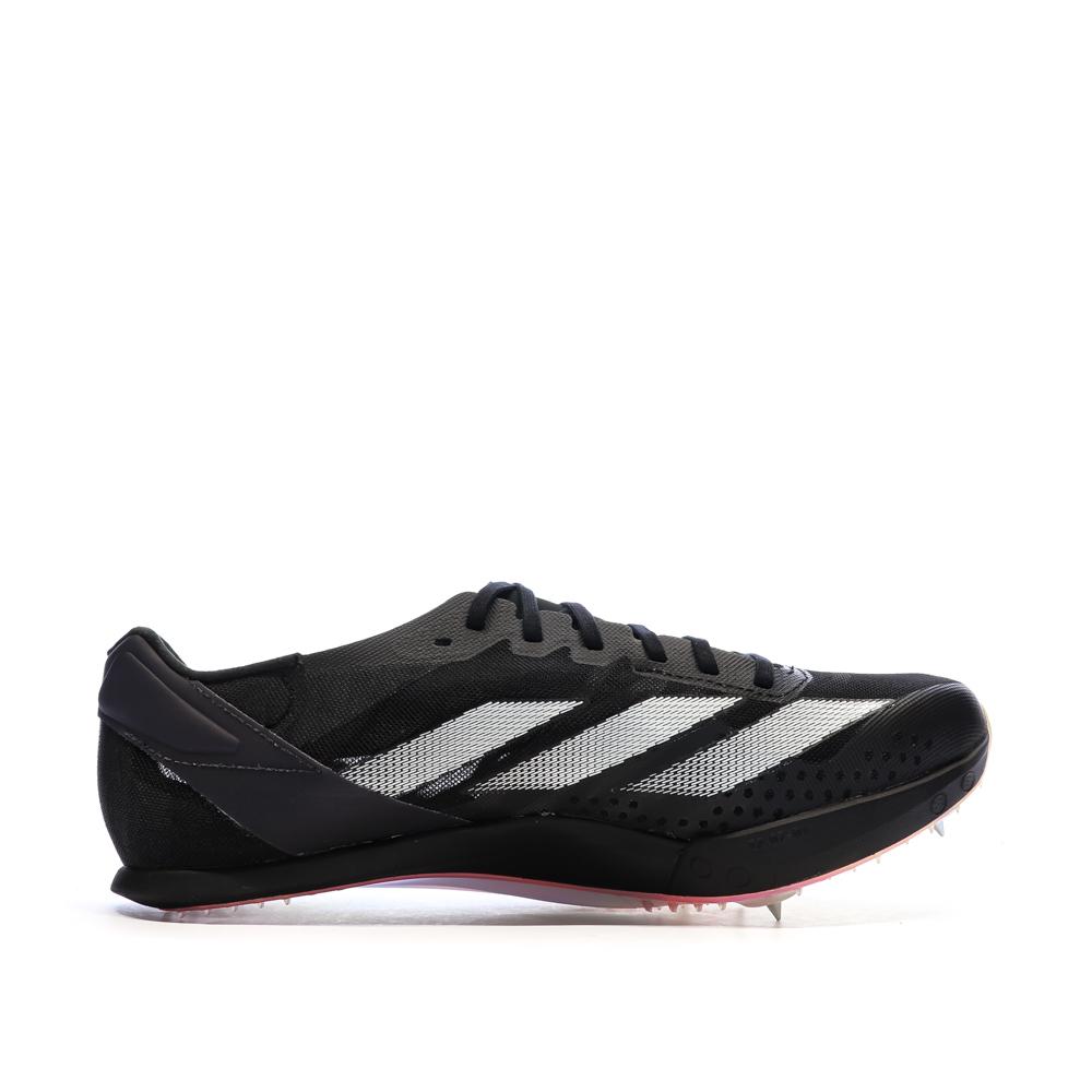 Chaussures d'athlétisme Noires Mixte Adidas Adizero Prime vue 2