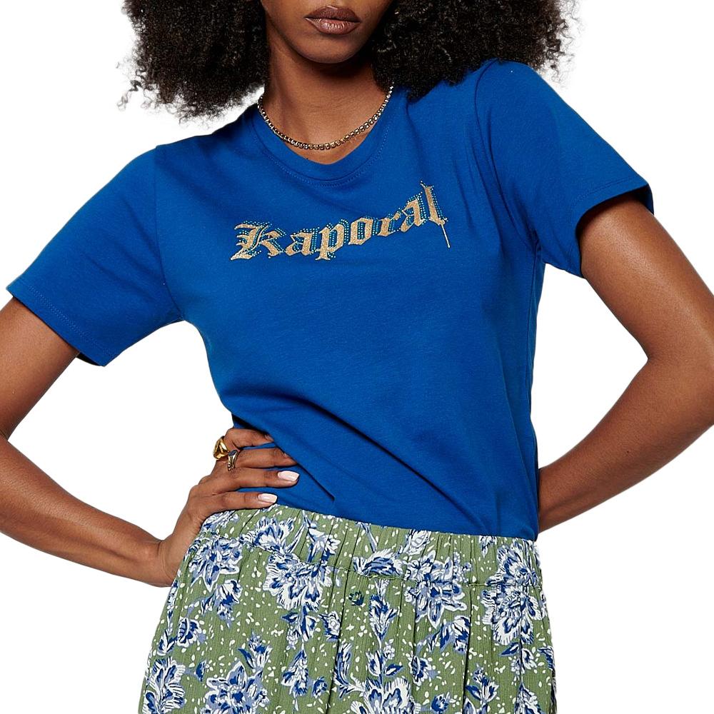 T-shirt Bleu Femme Kaporal SOTICH pas cher