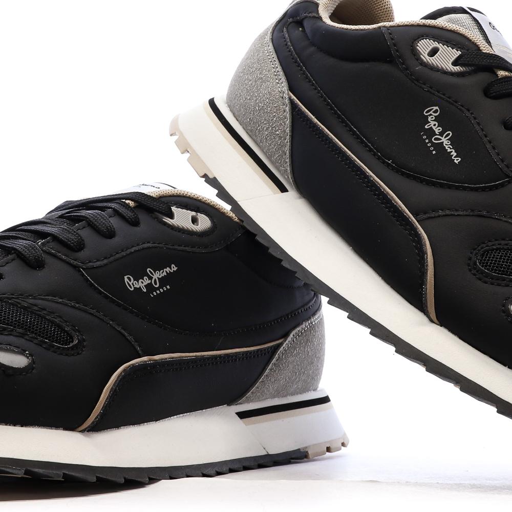 Baskets Noires Homme Pepe jeans Bexley vue 7