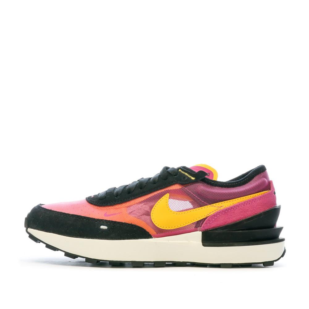 Baskets Rose Femme Nike Waffle One pas cher