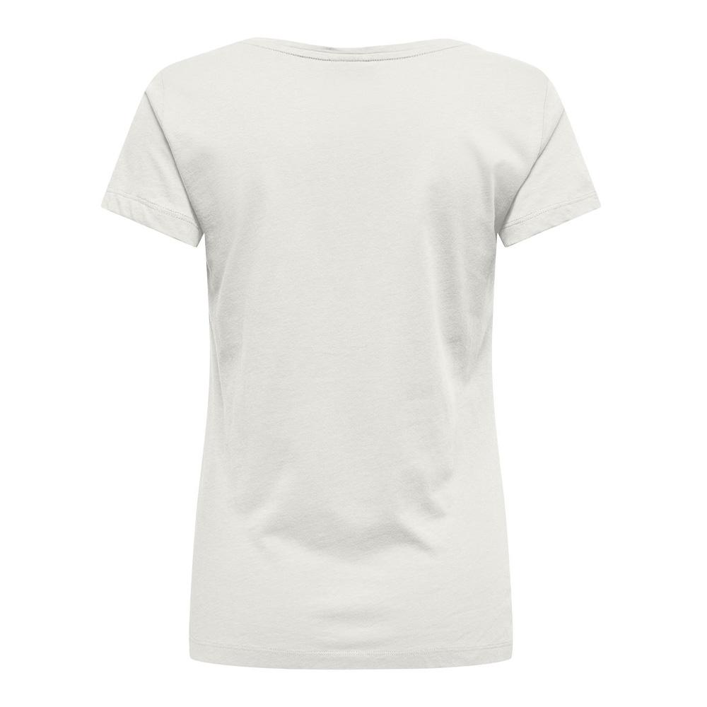 Camiseta blanca/azul marino para mujer JDY Paris ver 2