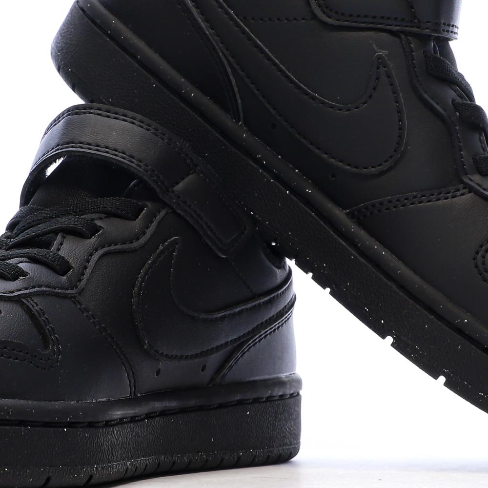 Zapatillas deportivas negras para niño Nike Court Borough Low Recraft ver 7