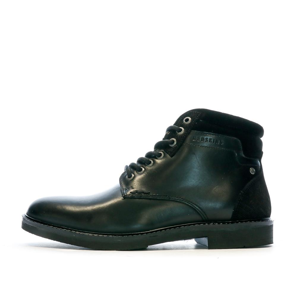 Boots Noir Homme Redskins Jabor pas cher