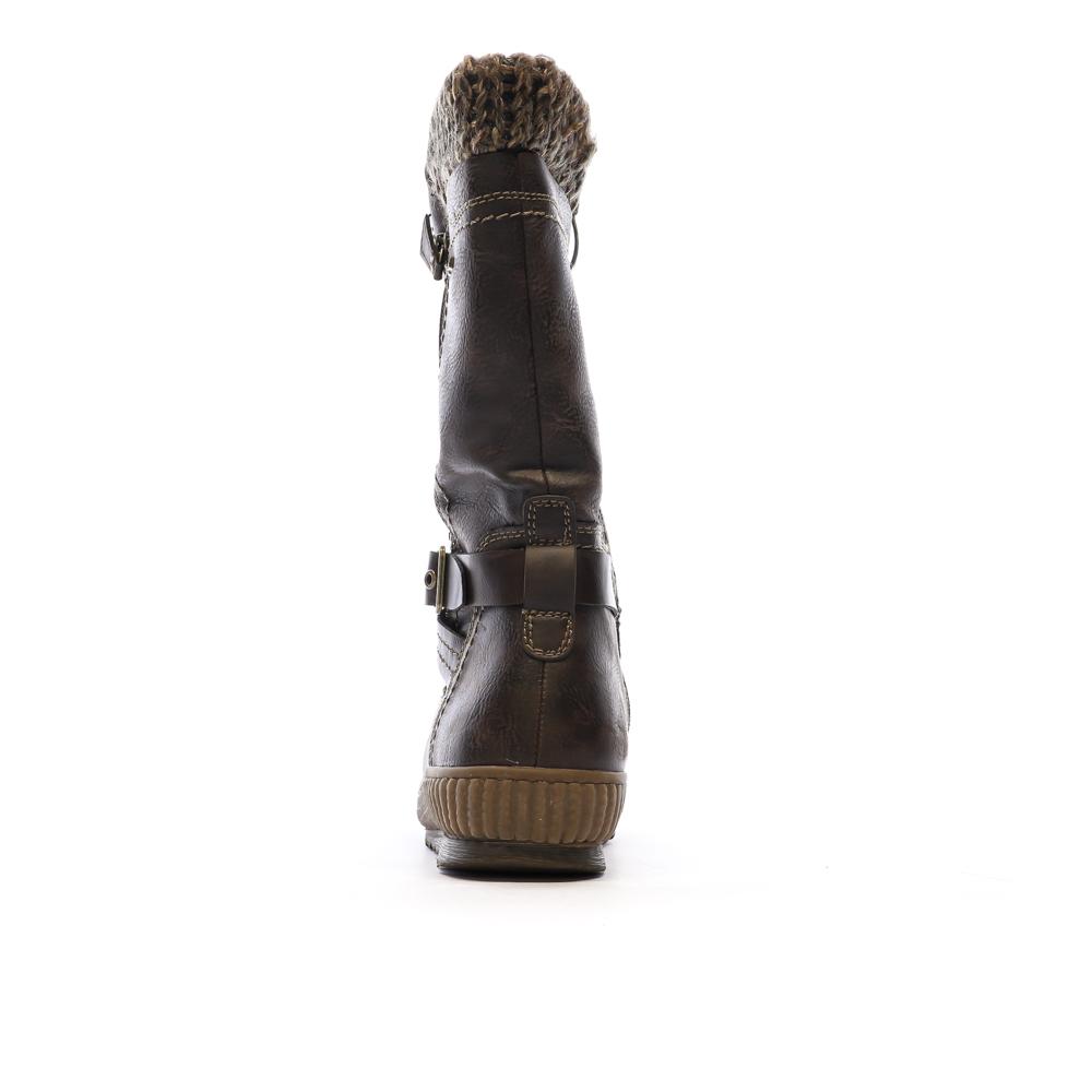 Bottes Marron Femme Relife Cortalie vue 3