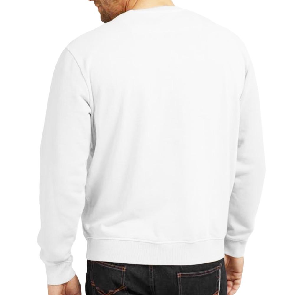 Sweat Blanc Homme Guess Jonata vue 2