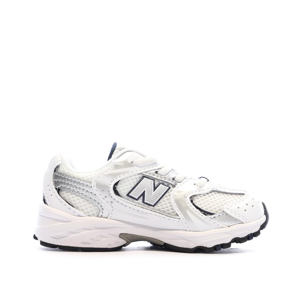 New Balance 530 Baskets Blanches Enfant IZ530SB1 vue 2